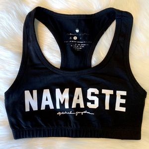 Spiritual Gangster NAMASTE Sports Bra